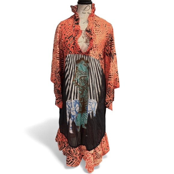 Save the Queen Sun Beach Dress / Coverup – Size S (Made in Italy) - Picture 1 of 7